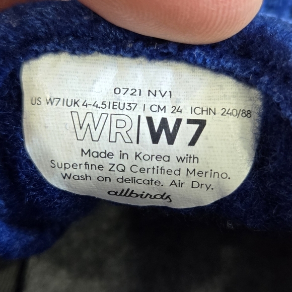 🐢 Allbirds Size 7 Wool Shoes. Sam's Club Limited Edition - Picture 7 of 16